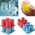 4-Cup Food Grade Silicone Ice Cube Tray